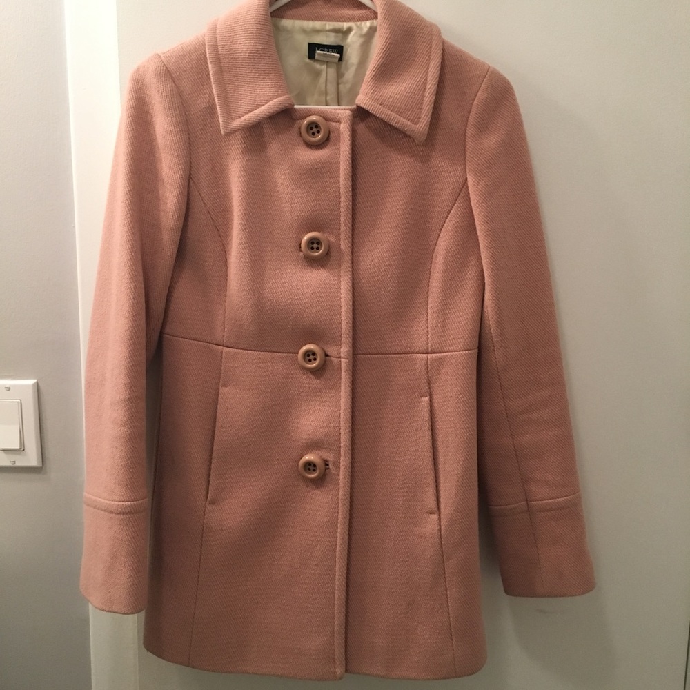 J. Crew blush peacoat. 0. Perfect for fall.